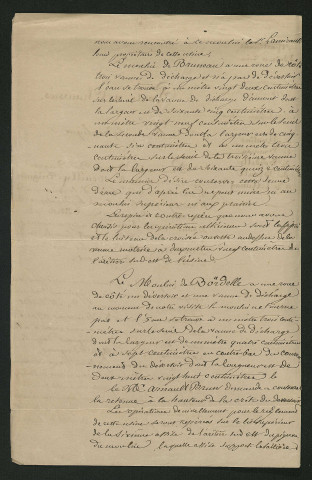 Procès-verbal de visite de la rivière de Brignon dans la commune de Neuilly-le-Brignon (1er mai 1850)
