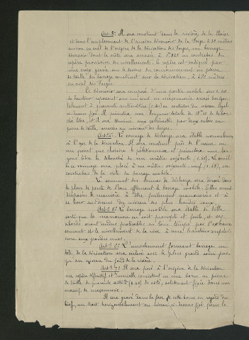 Règlement d'usine projetée sur la Claise dans la commune d'Abilly par le sieur Conty (24 avril 1855)