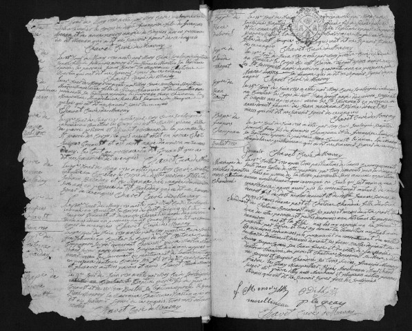Collection communale. Baptêmes, mariages, sépultures, 1730-1736