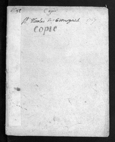 Baptêmes, mariages, sépultures, 1767-1768