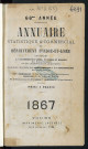 Annuaire statistique et commercial du département de l'Indre-et-Loire - 1867.