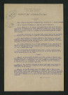 Arrêté réitérant la mise en demeure pour la mise en place d'un repère définitif (4 mars 1926)