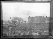 Vue du chantier de la gare d'Orsay.