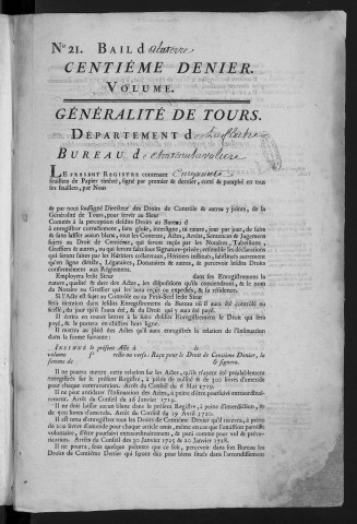 1772 (20 février)-1773 (8 juin)