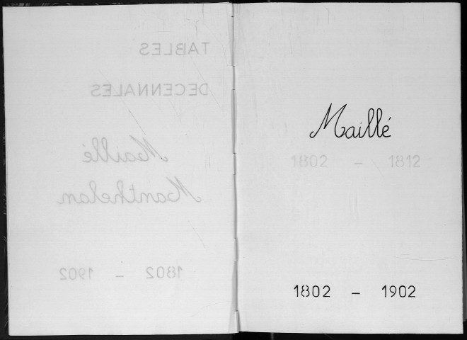 Naissances, mariages, décès