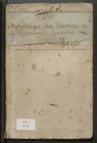 an XIII-1809 – N° d'origine : 4