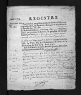 Baptêmes, mariages, sépultures, 1759 - Le livret se termine au mois d'octobre