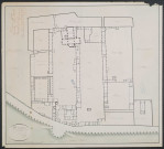 Plan de l'Hospice général de Tours tel qu'il existait avant sa restauration, par Guérin.