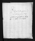 Collection du greffe. Baptêmes, mariages, sépultures, 1740