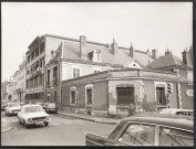 Angle 2 rue Buffon et 29 rue Émile Zola, après incendie, avant destruction.