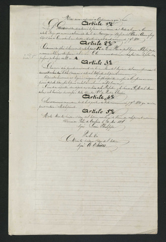 Ordonnance royale valant règlement d'eau (7 novembre 1830)