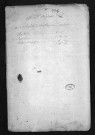Collection du greffe. Baptêmes, mariages, sépultures, 11 février-29 décembre 1774