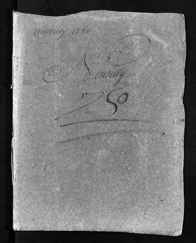 Collection du greffe. Baptêmes, mariages, sépultures, 1750