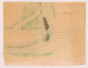 Élévation du bâtiment d'habitation des moulins neufs, plan (14 mars 1859)