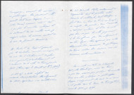 Extraits de rapports de 1920 et de 1923 sur papier à en-tête du Touring-Club de France (2/2).