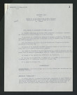 Extrait du règlement d'eau du 1er septembre 1860 (copie dactylographiée)