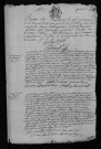 Naissances, mariages, décès, 1793-an X - Pour les mariages de l'an VII et de l'an VIII, se reporter à la municipalité de canton (Bléré)
