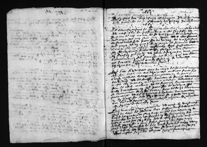 Baptêmes, mariages, sépultures, 1669