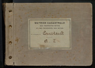 Matrice grise : table des comptes de la matrice ; comptes actifs personnes morales et A - Z ; comptes supprimés.