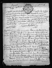 Collection du greffe. Baptêmes, mariages, sépultures, 1731