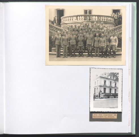 Service allemand à l'Institut de Touraine et boulevard Béranger à Tours.