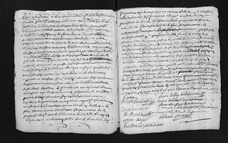 Baptêmes, mariages, sépultures, 1751