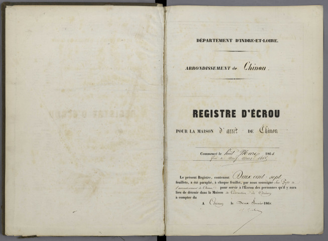 8 mars 1861-9 mars 1865