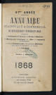 Annuaire statistique et commercial du département de l'Indre-et-Loire - 1868.