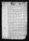 Collection du greffe. Baptêmes, mariages, sépultures, 1692