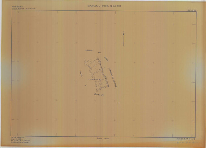 Section ZA, feuille 1