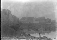 Vue du chantier de la gare d'Orsay.