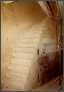 Château de Saché, escalier.