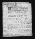 Collection du greffe. Baptêmes, mariages, sépultures, 1713 - Les années 1711-1712 sont lacunaires dans cette collection