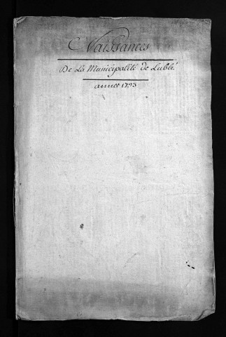 Naissances, 1793-an II