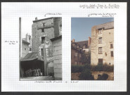 Jardin Saint-Pierre-le-Puellier et arrières de la rue de la Paix.