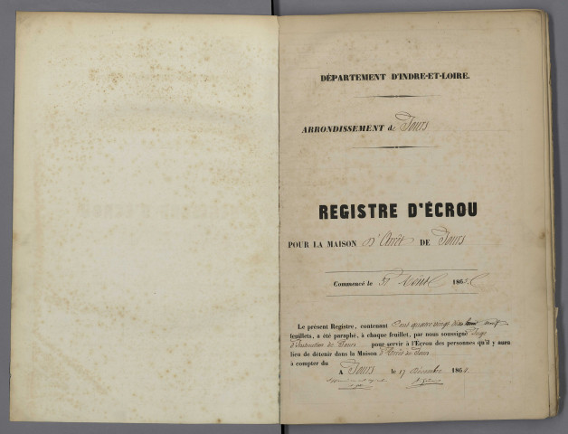 31 août 1865-19 septembre 1867