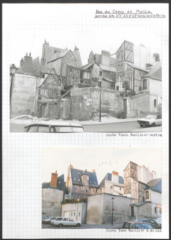 Rue du Camp de Molle, arrière des 45 et 47 rue de la Victoire.