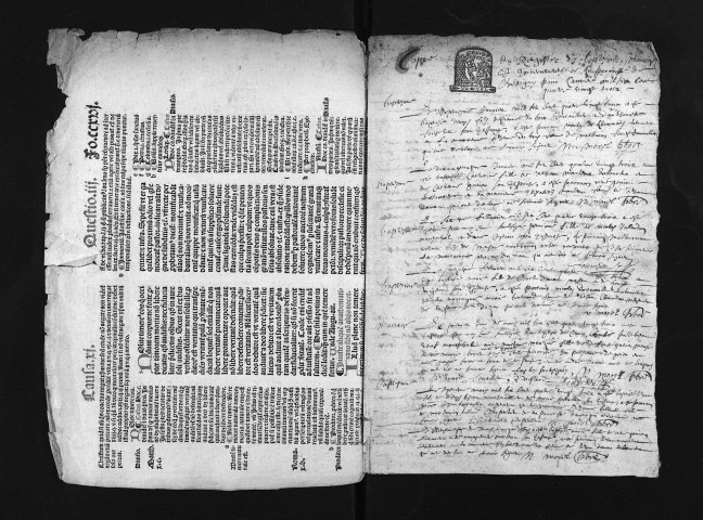 Baptêmes, mariages, sépultures, 1683 - L'année 1682 est lacunaire dans la collection du greffe