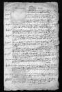 Collection communale. Baptêmes, mariages, sépultures, 1681-1691