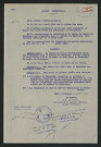 Arrêté préfectoral de délimitation du remous (23 avril 1936)
