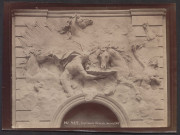 Paris. Hôtel de Rohan, bas-relief, Les Chevaux du soleil à l'abreuvoir.
