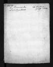Collection du greffe. Baptêmes, mariages, sépultures, 1672