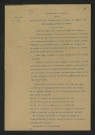 Délimitation du remous du moulin d'Écorchebœuf (22 février 1912)