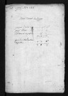 Collection du greffe. Baptêmes, mariages, sépultures, 1775
