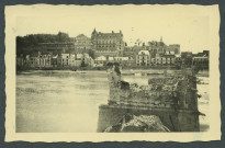 Amboise, château d' (Indre-et-Loire). Pont et château d'Amboise.