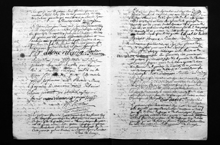 Collection du greffe. Baptêmes, mariages, sépultures, 1765