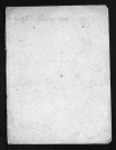 Collection du greffe. Baptêmes, mariages, sépultures, 1708 - L'année 1707 est lacunaire dans cette collection