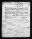 Collection du greffe. Baptêmes, mariages, sépultures, 1700