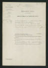 Projet de règlement d'eau, visite de l'ingénieur des Ponts et chaussées (29 juin1853)