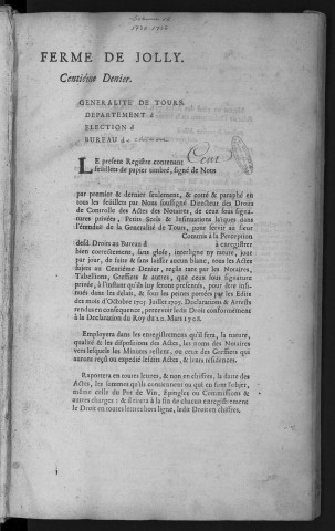 1735 (24 août)-1736 (31 décembre)